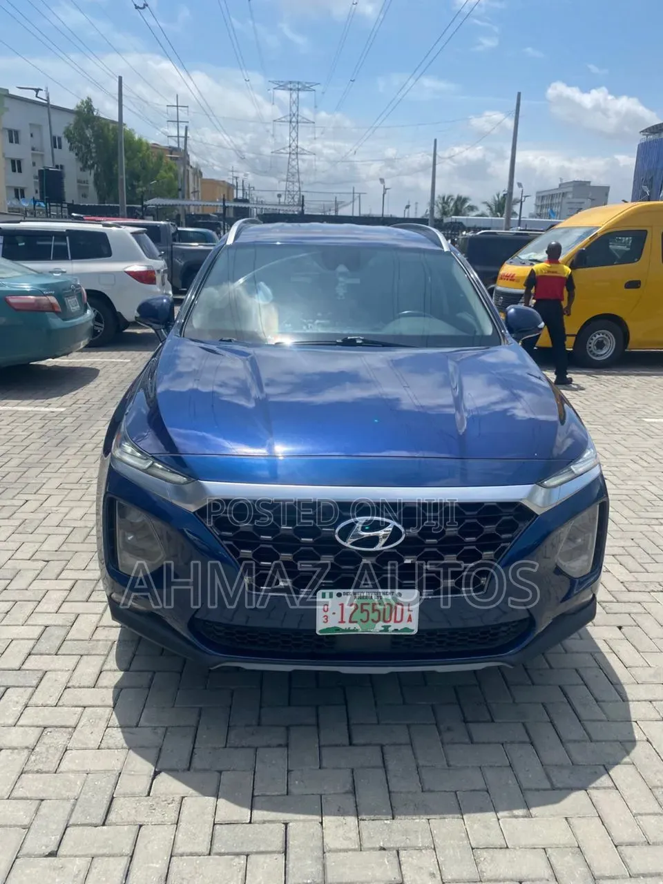 Hyundai Santa Fe Limited 2.4 AWD 2019 Blue