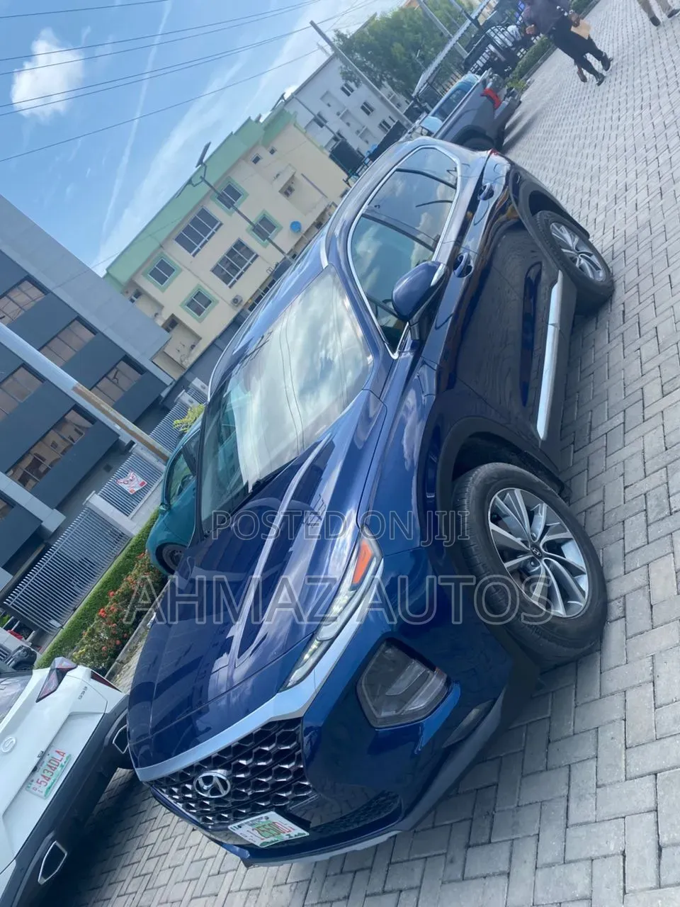 Hyundai Santa Fe Limited 2.4 AWD 2019 Blue