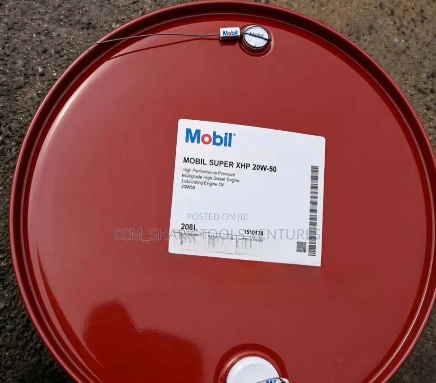 208-Liter Drum of Mobil Super XHP 20w-50