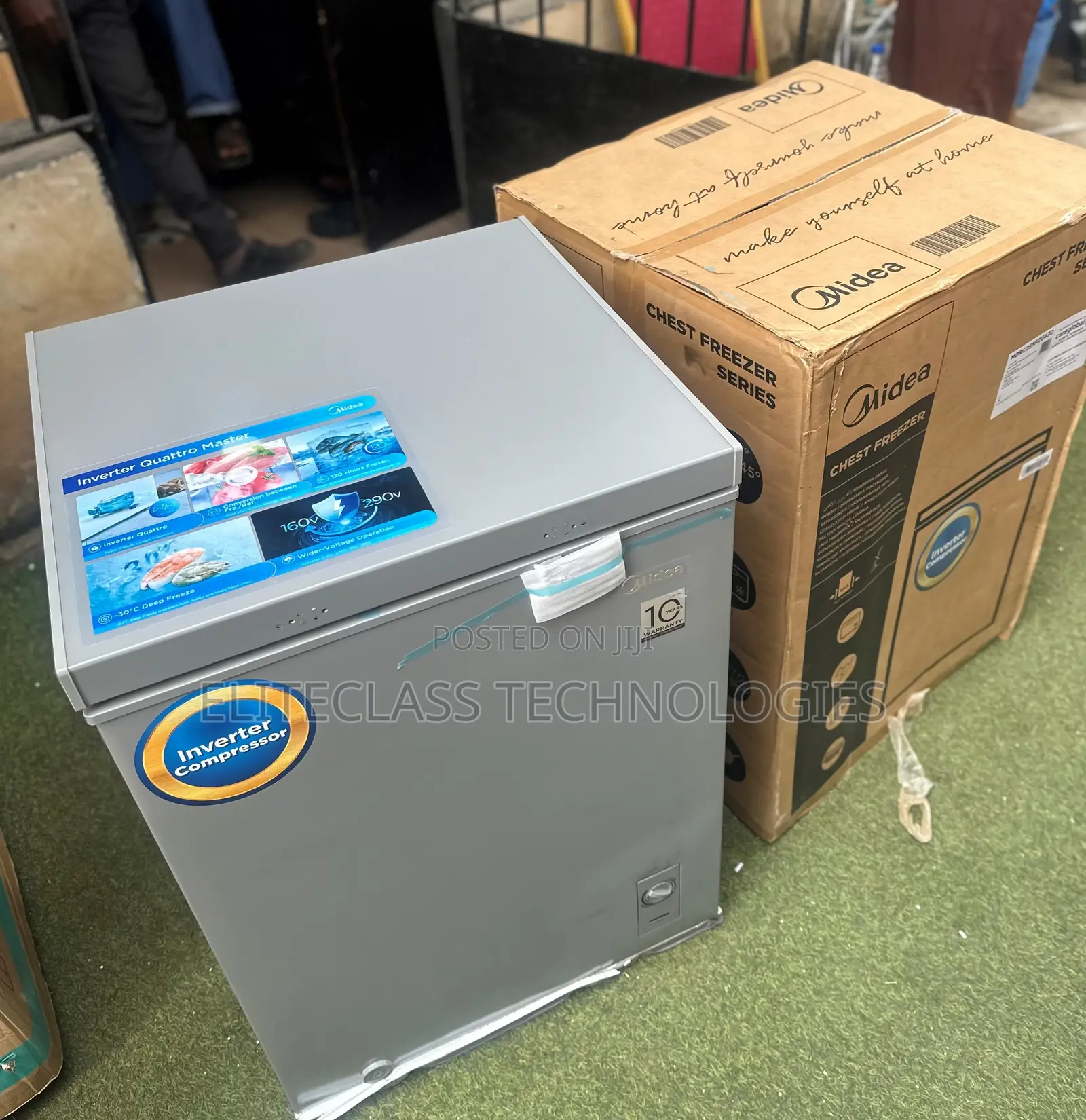 Midea 142-Litre Inverter Freezer