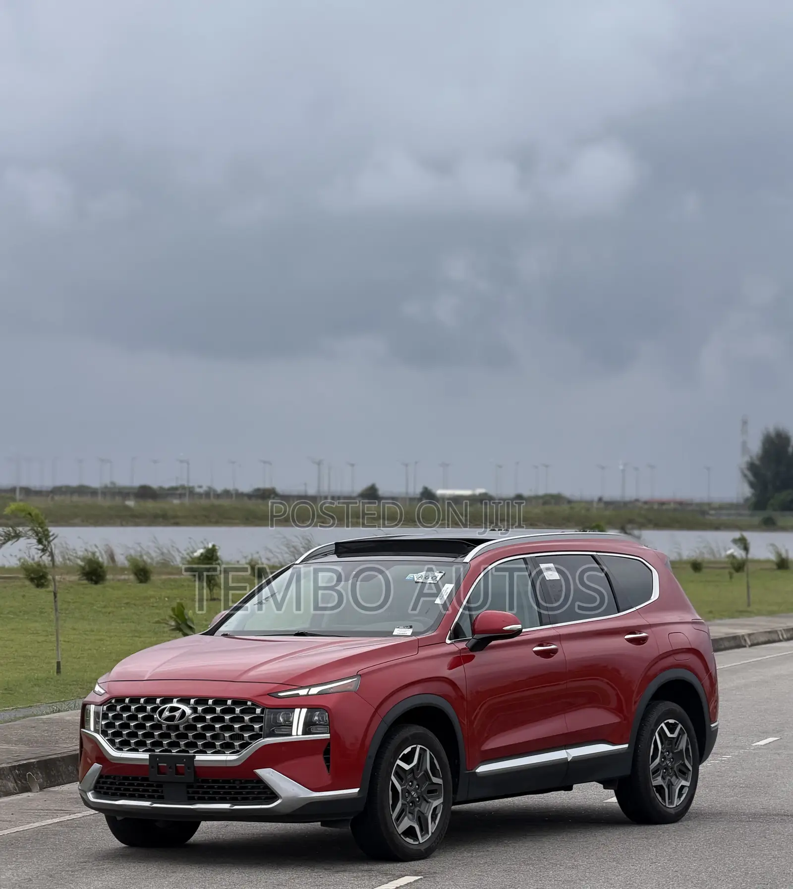 Hyundai Santa Fe Limited 2022 Red