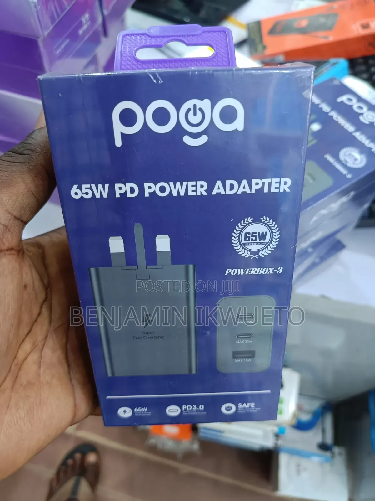 Phone Charger and Type C Cable (65w) Premium