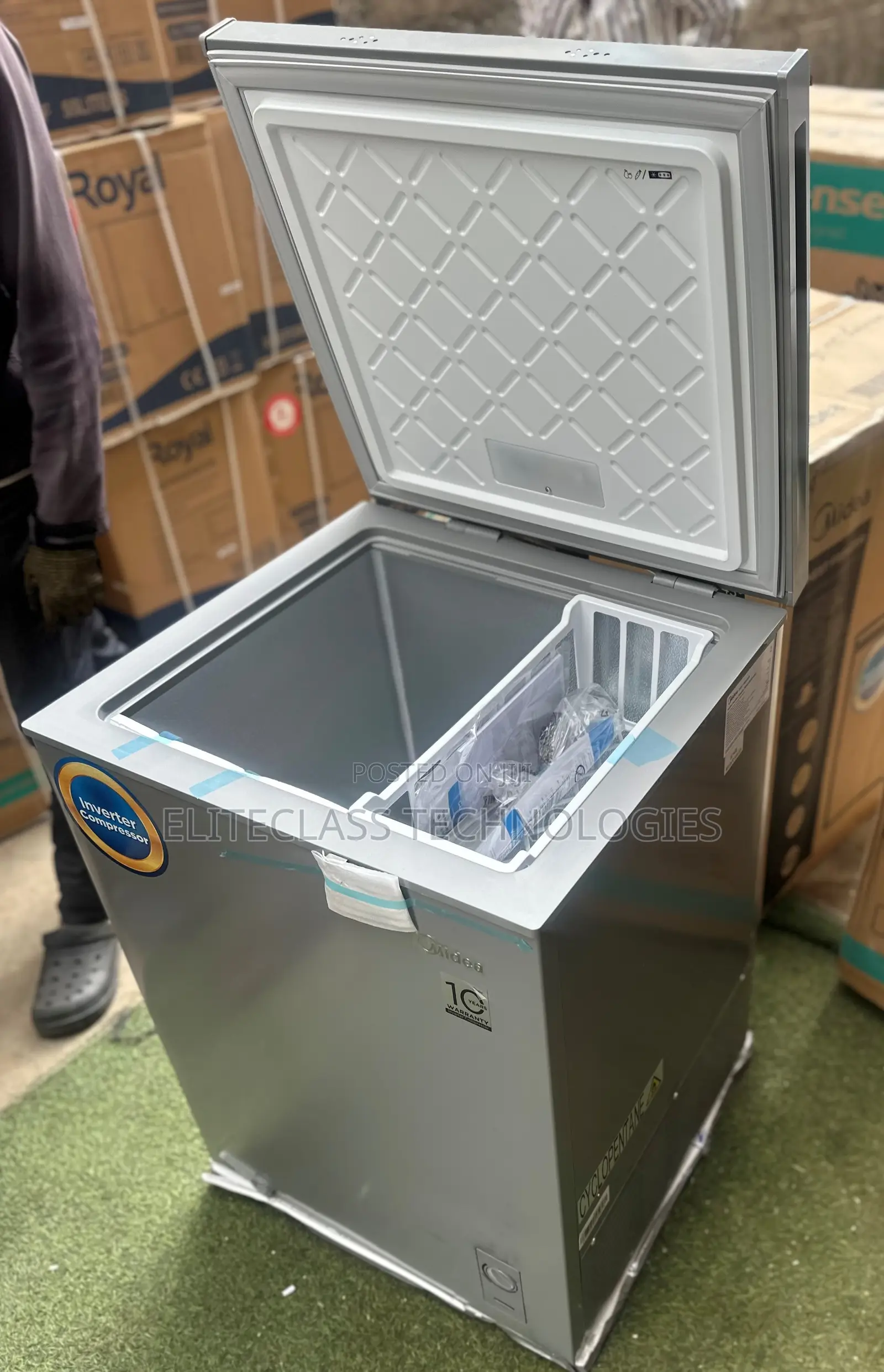Midea 142 Litres Inverter Chest Freezer