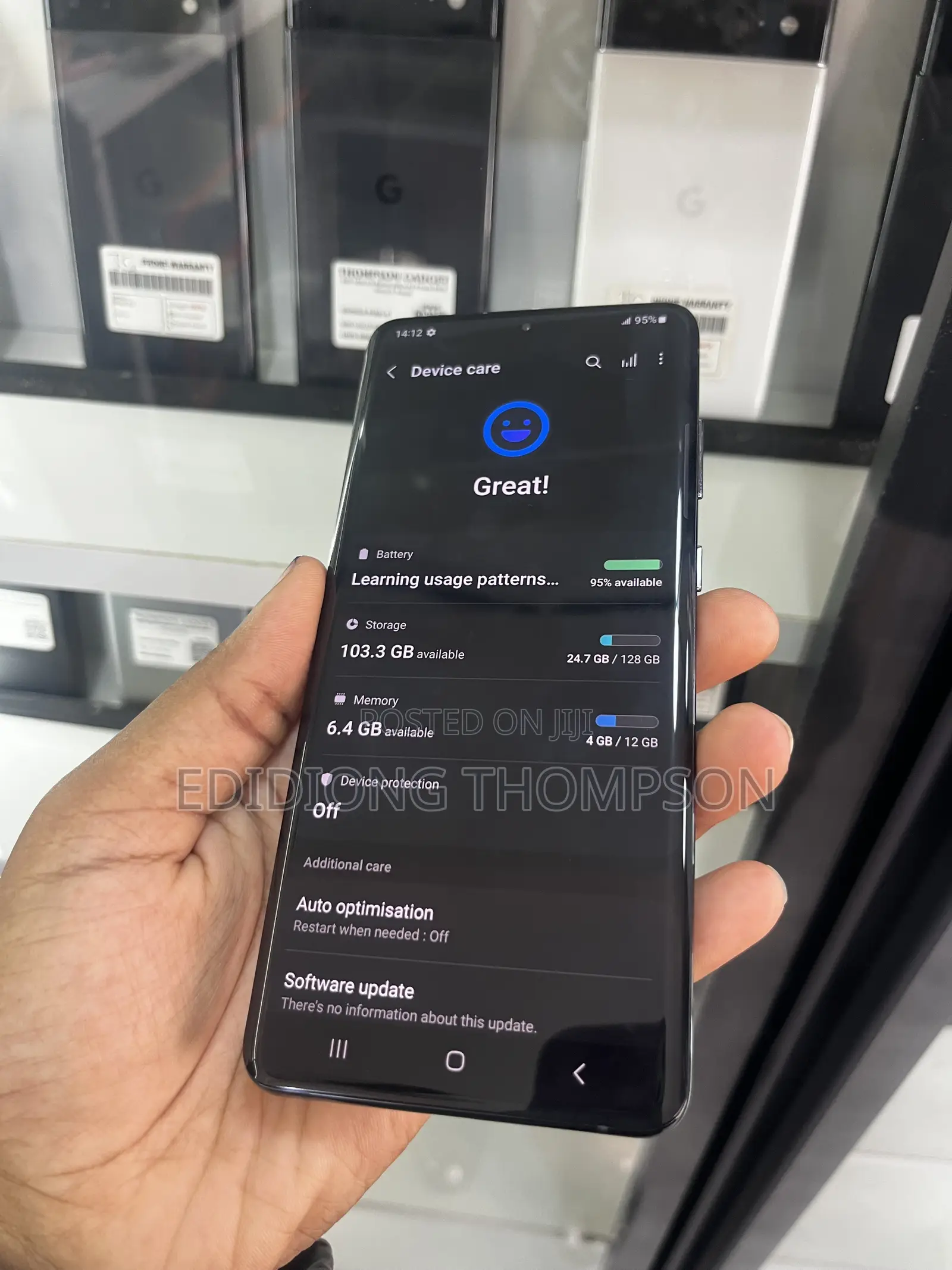 Samsung Galaxy S20+ 128 GB Black