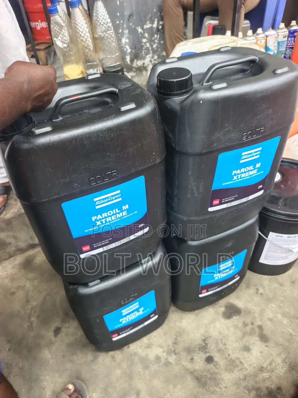 Atlas Copco Paroil M Mineral Compressor Oil 20Ltrs