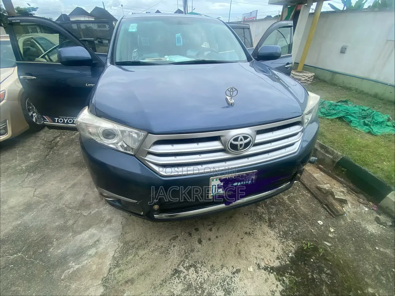 Toyota Highlander 2013 Blue