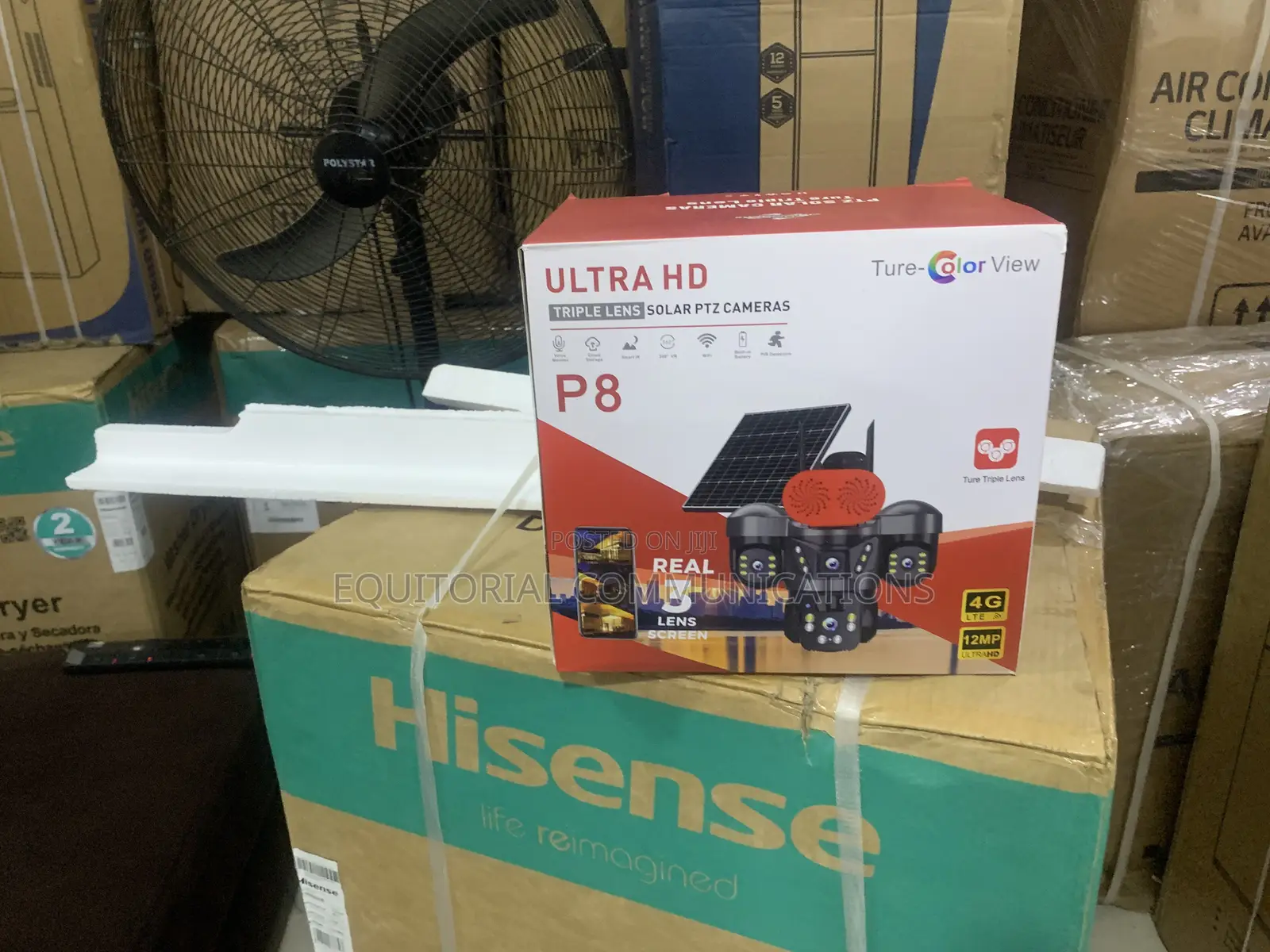 All-in-One Ultra HD Solar PTZ Camera