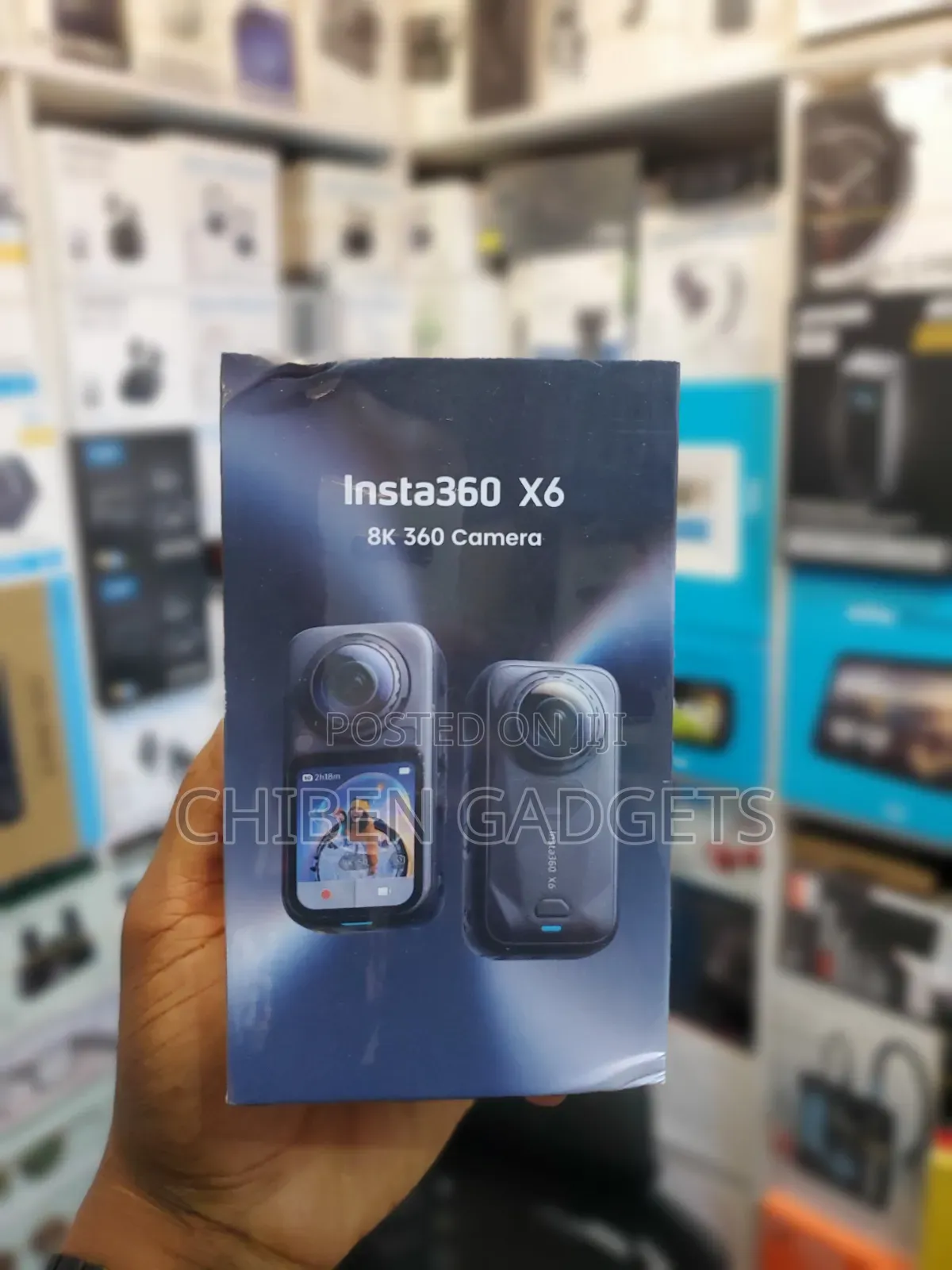 Insta360 X6 360° Camera Standard Bundle (Midnight Black)