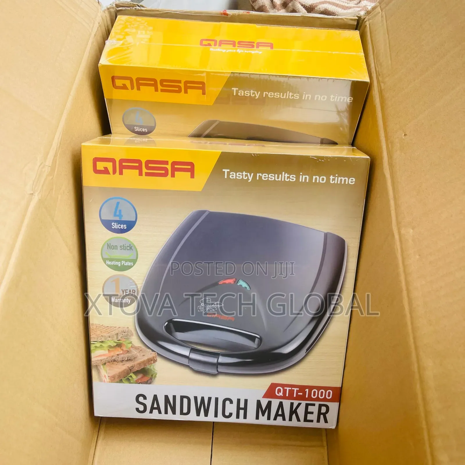 QASA 4-Slice Sandwich Maker