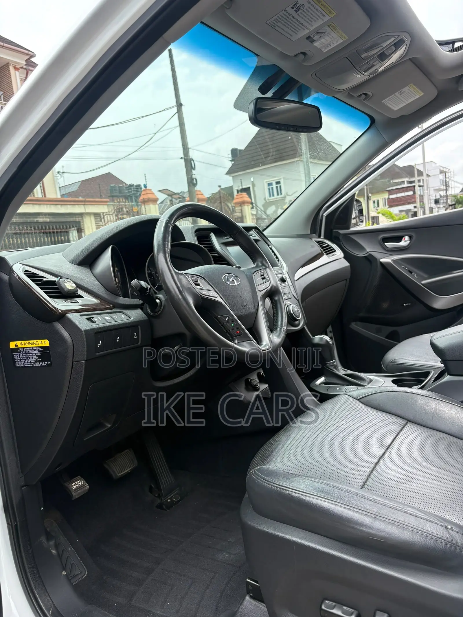 Hyundai Santa Fe SE AWD 2017 White