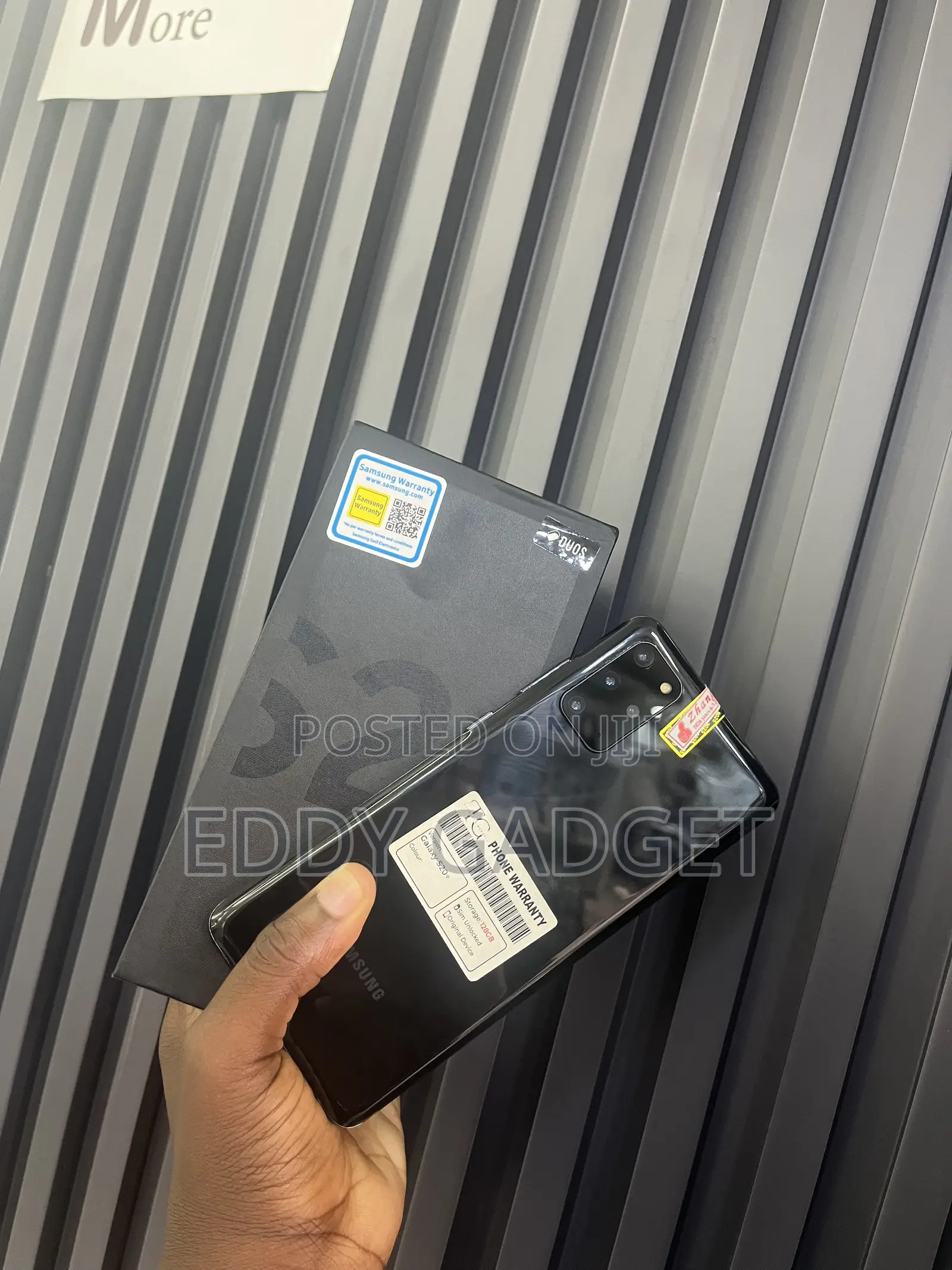 Samsung Galaxy S20+ 5G 128 GB Black