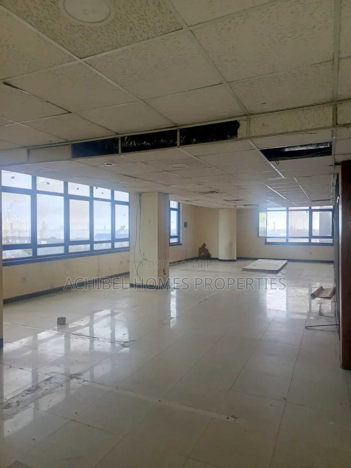 A 150 Square Meter Open Office Space in Lagos Island
