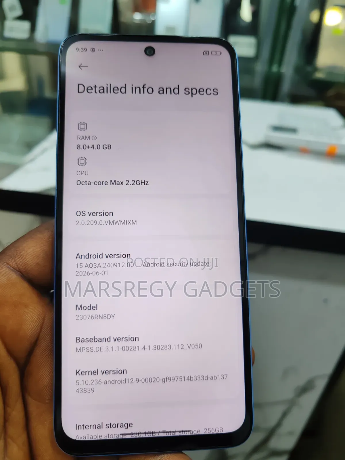 Xiaomi Redmi 12 5G 256 GB Blue