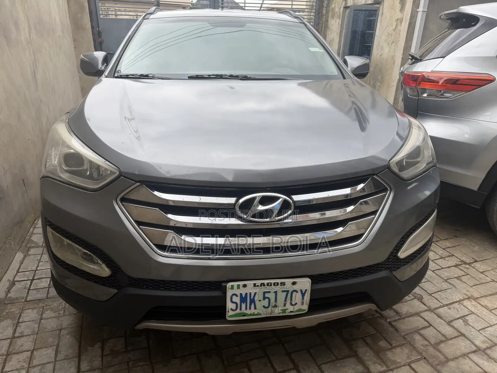 Hyundai Santa Fe Limited 4dr SUV AWD (3.3L 6cyl 6A) 2014 Gray
