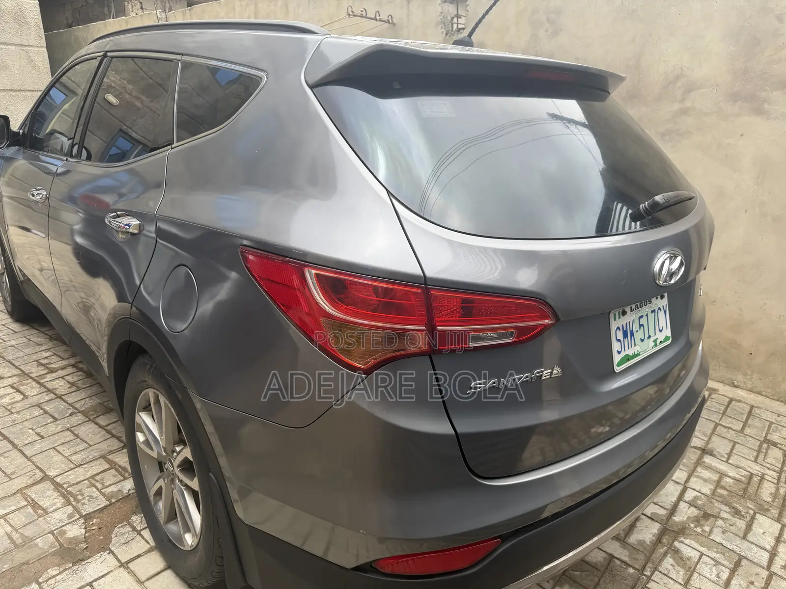 Hyundai Santa Fe Limited 4dr SUV AWD (3.3L 6cyl 6A) 2014 Gray