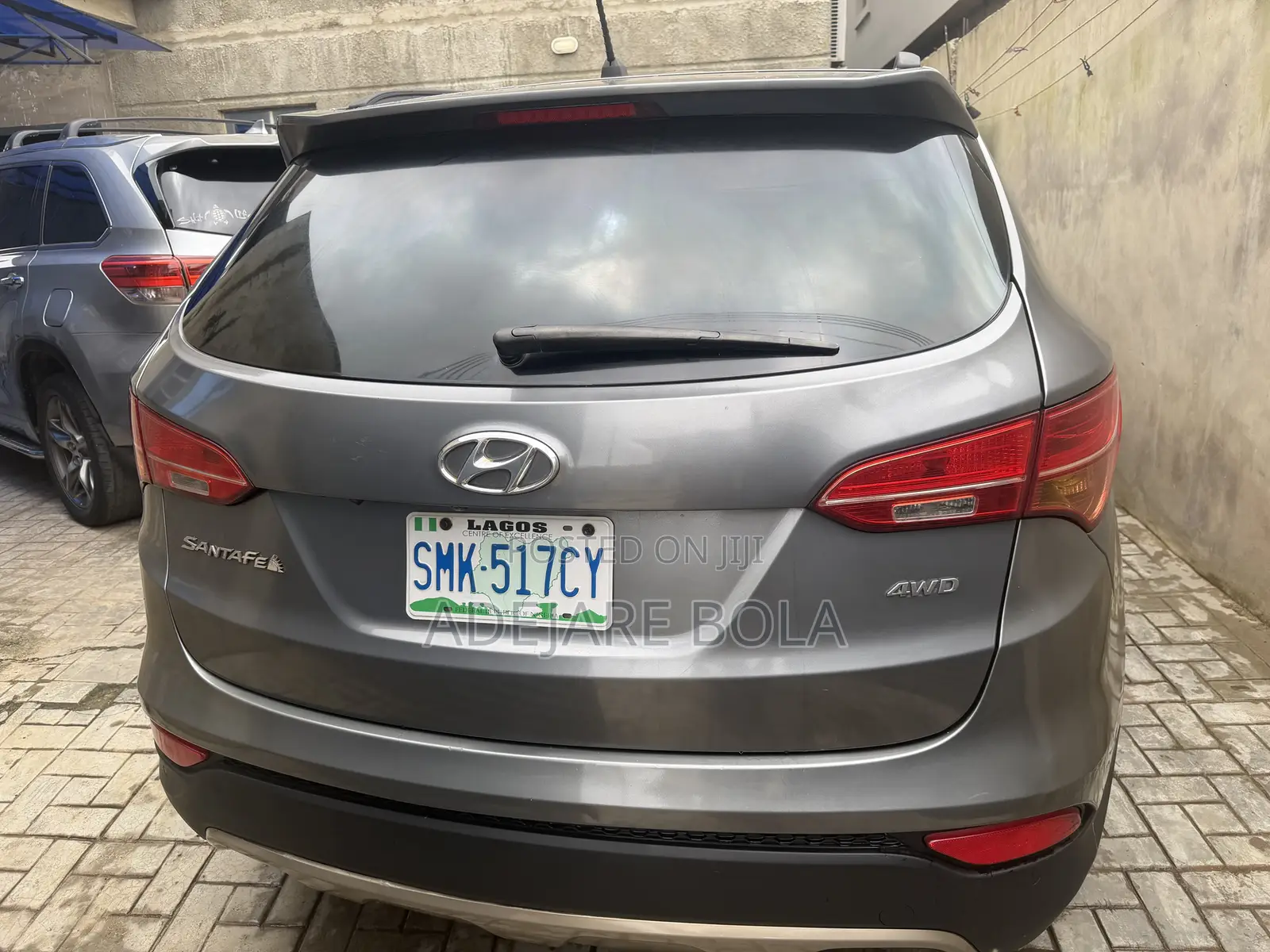 Hyundai Santa Fe Limited 4dr SUV AWD (3.3L 6cyl 6A) 2014 Gray