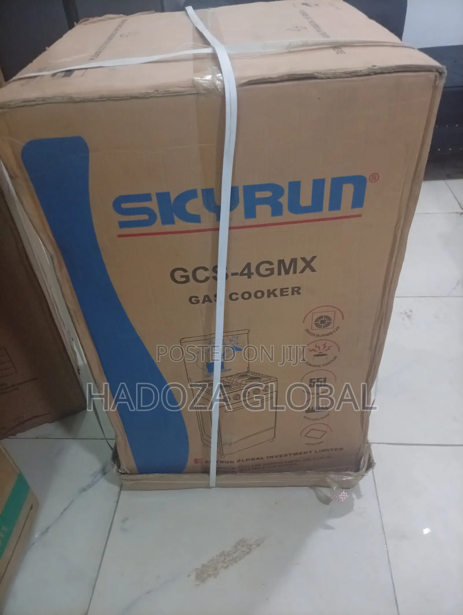Skyrun 4-Burner Gas Cooker for Fast Everyday Cooking
