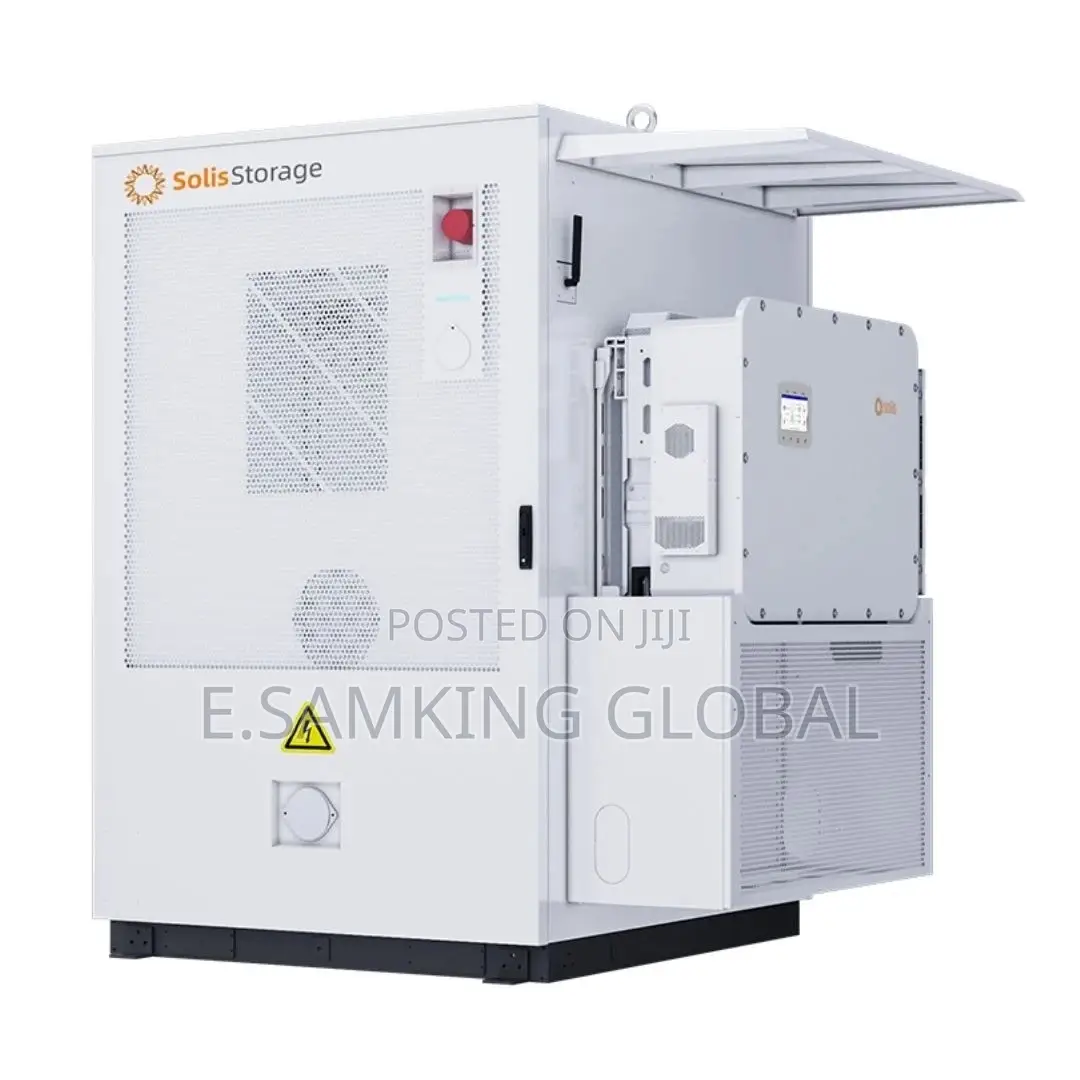 261kwh Solis Lithium Ion Batteries With 125kva Solis Hybrid Inverter