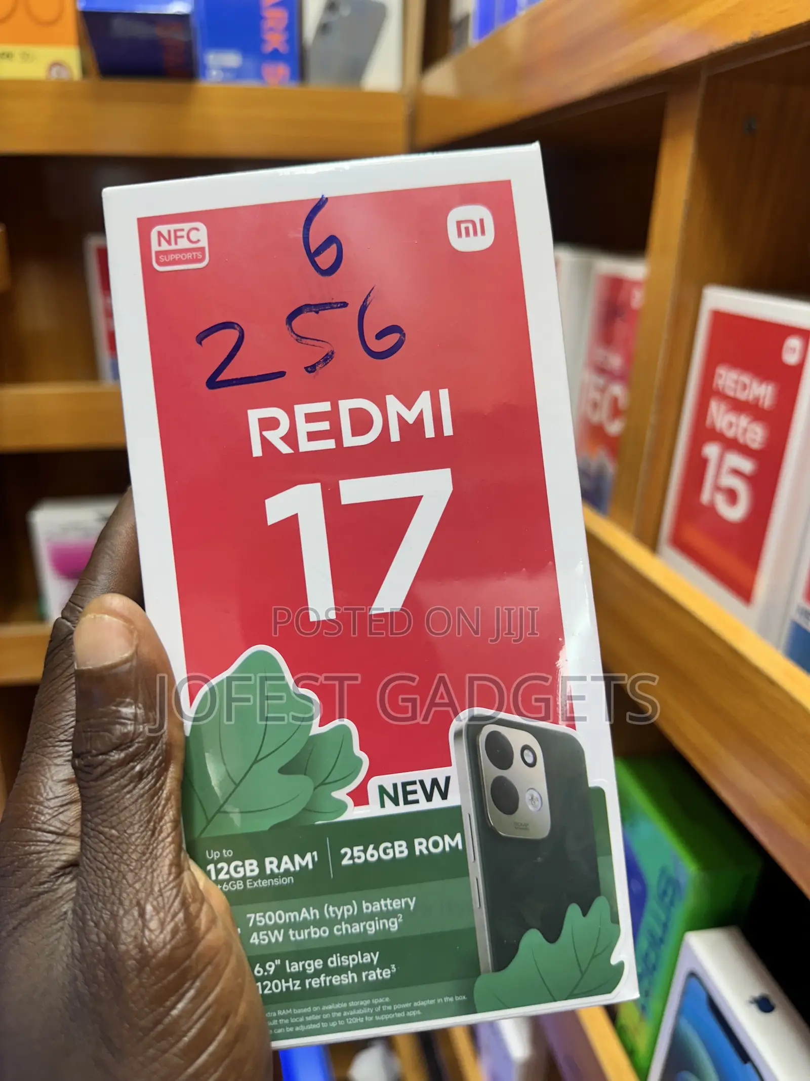 New Xiaomi Redmi 17 256 GB Black