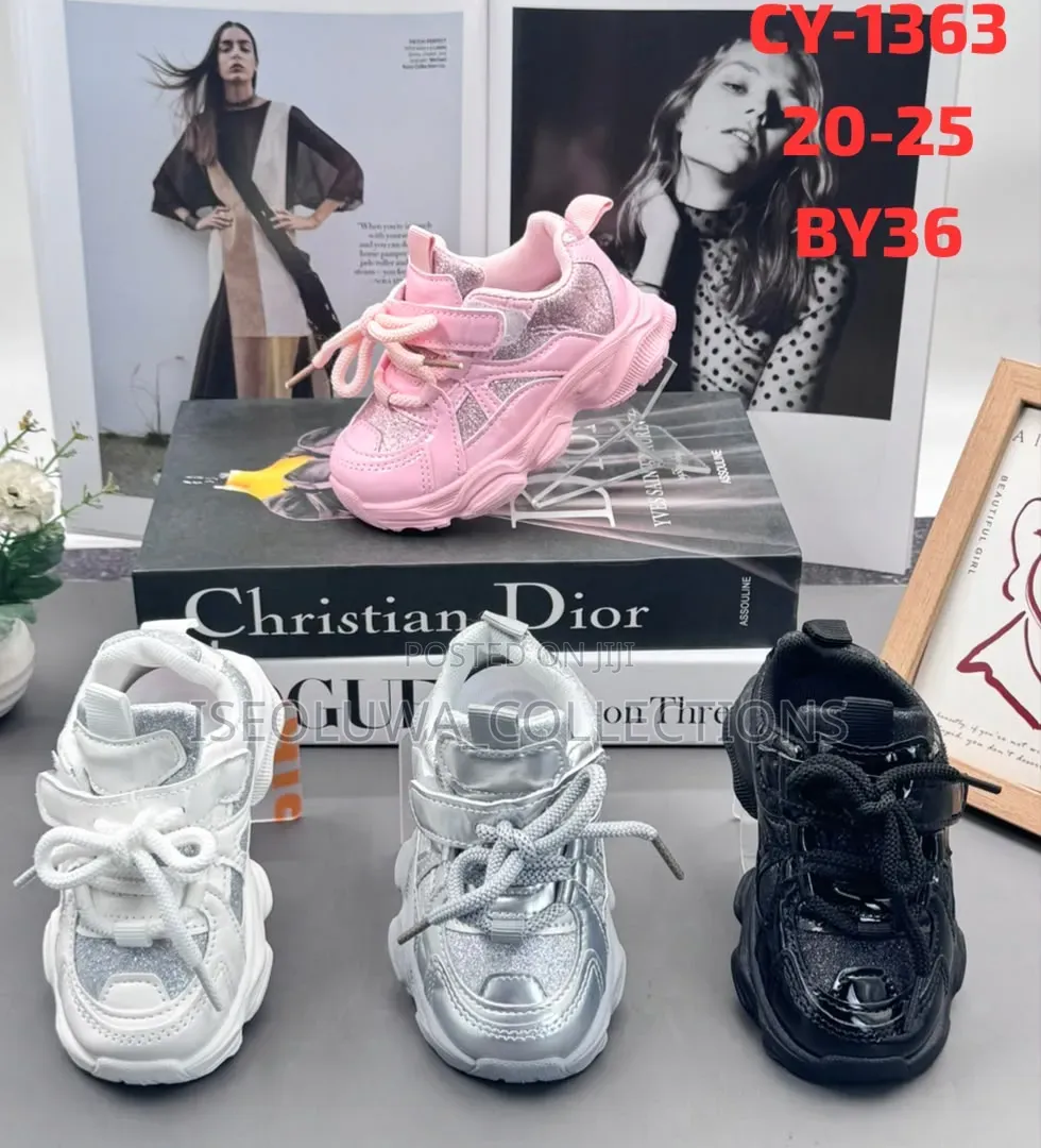Children's Lightweight Chunky Sneakers Non-Slip Fashion Shoes