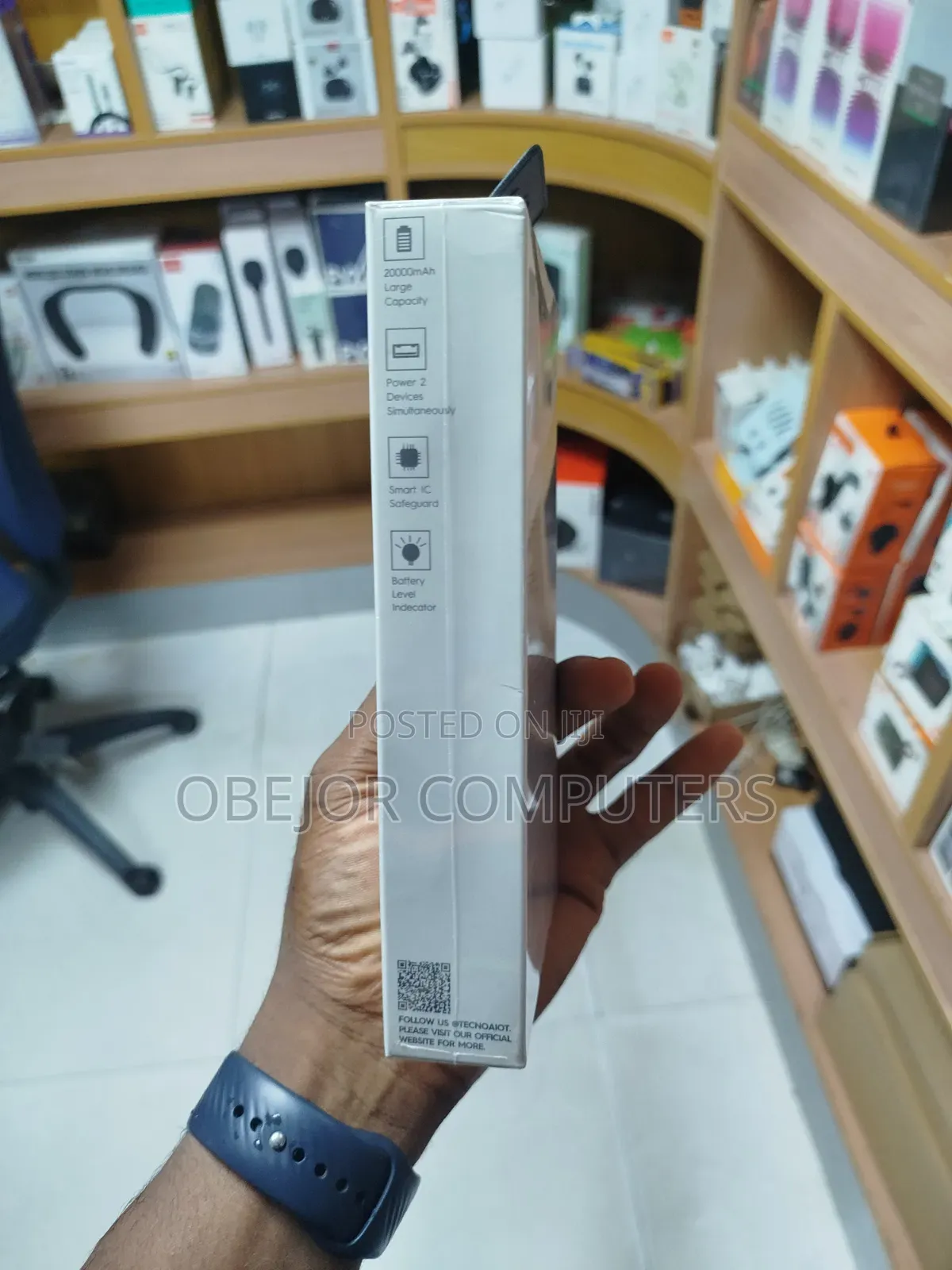 Tecno 20000mah High Speed Omni-Tank Powerbank Tp-Pb202