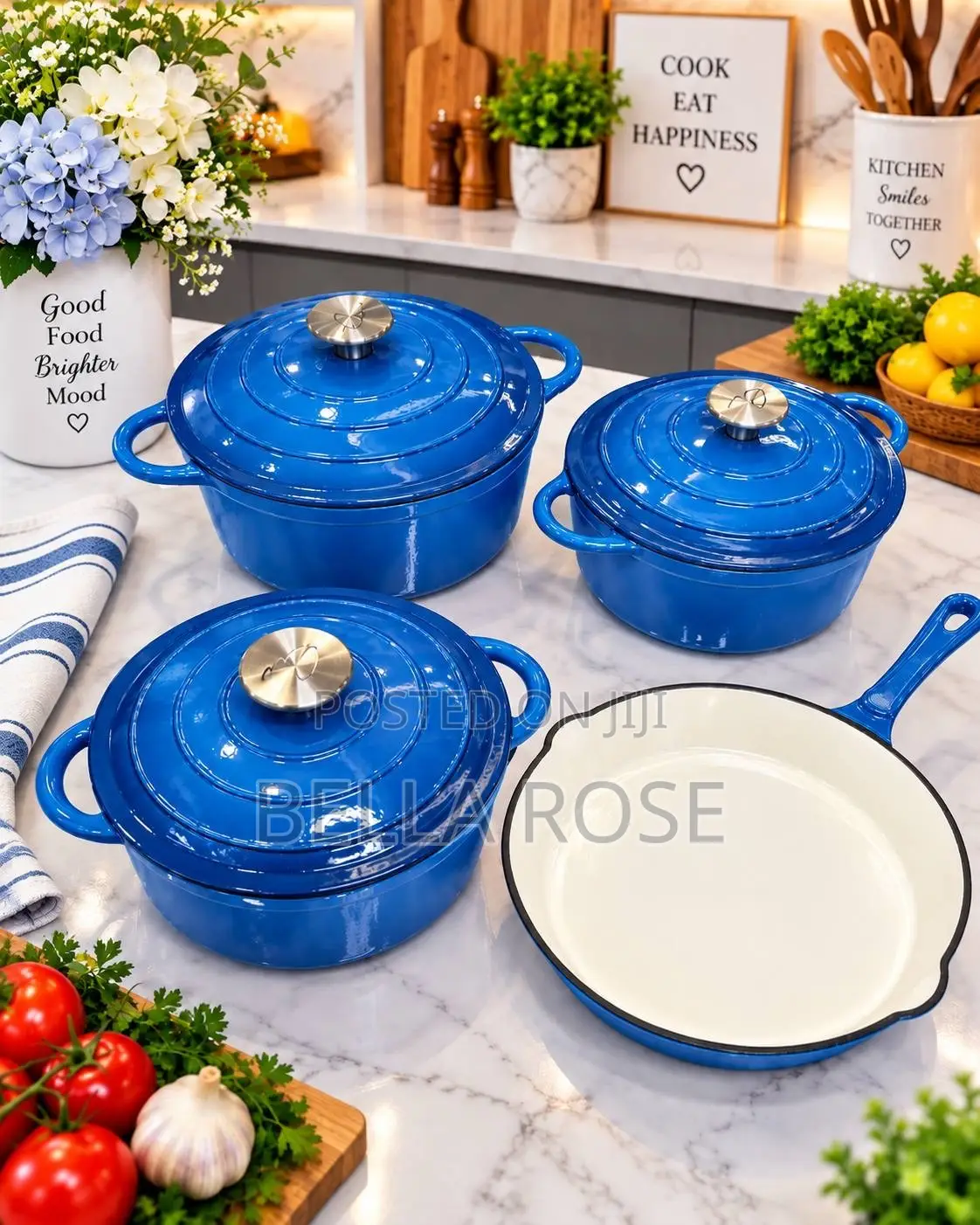 7pcd Dye Cast Iron Pot