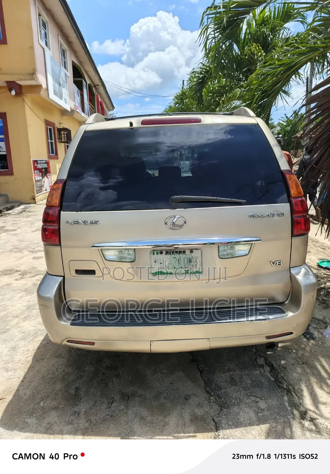 Lexus GX 2007 Gold