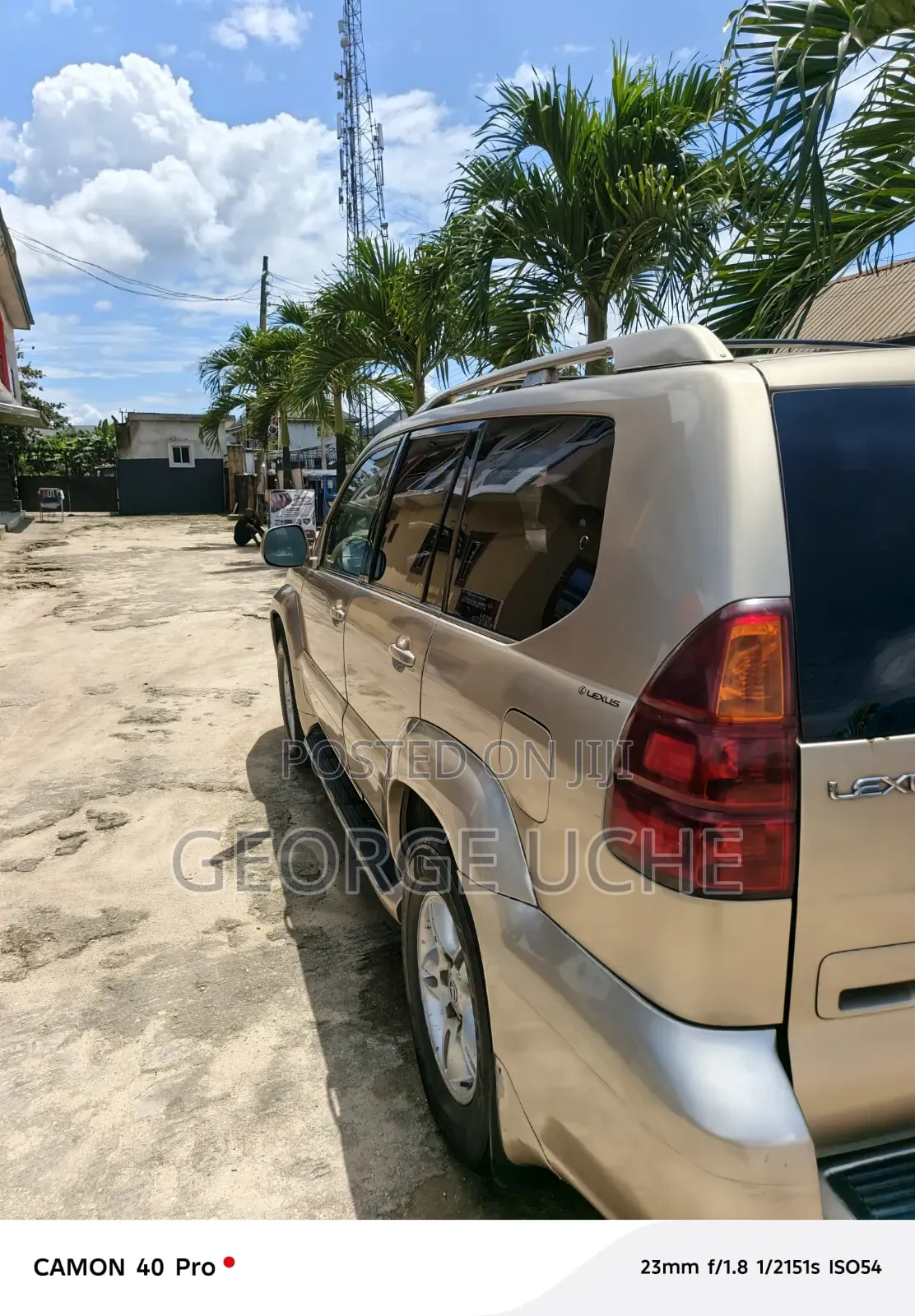 Lexus GX 2007 Gold