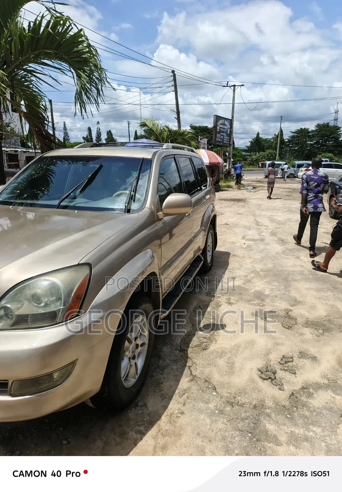 Lexus GX 2007 Gold