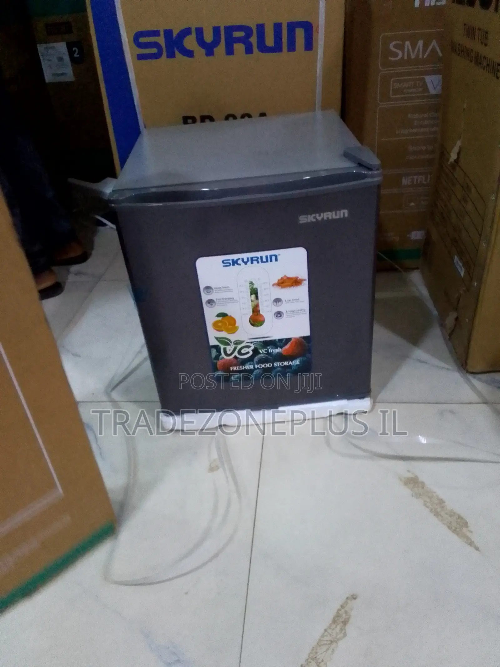 Skyrun BCD-50HW 50L Refrigerator – Perfect for Small Spaces