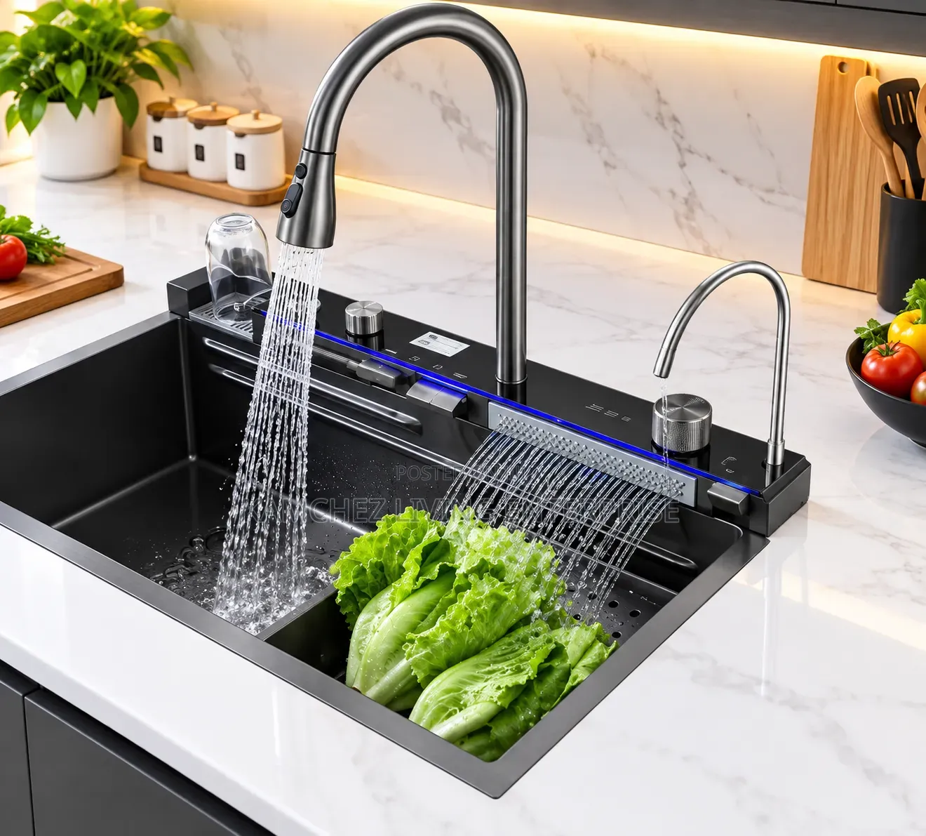 Quality Sweethome Black Multifunctional Kitchen Sink