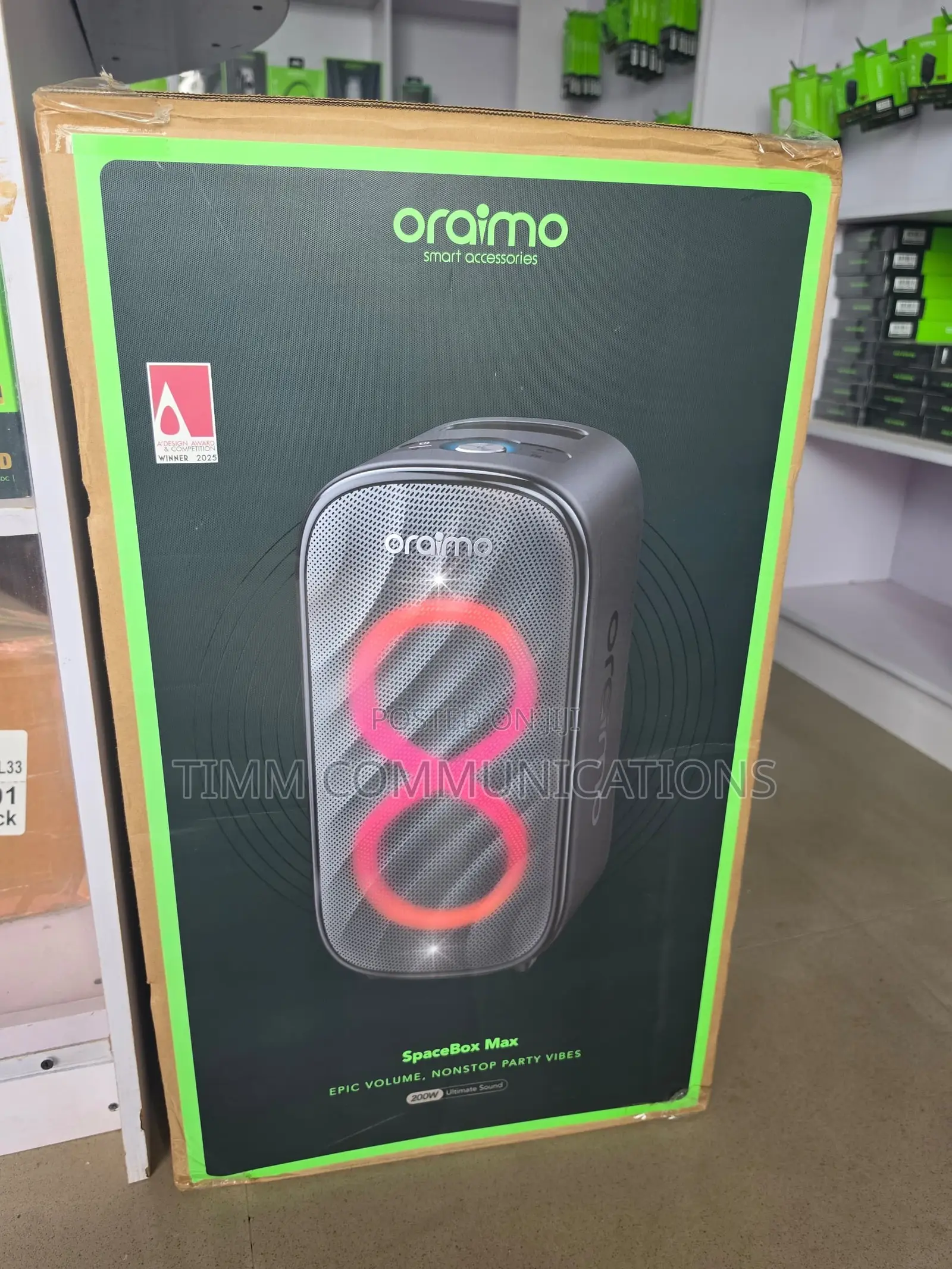 Oraimo SpaceBox Max 200W Wireless Party Speaker OBS-982