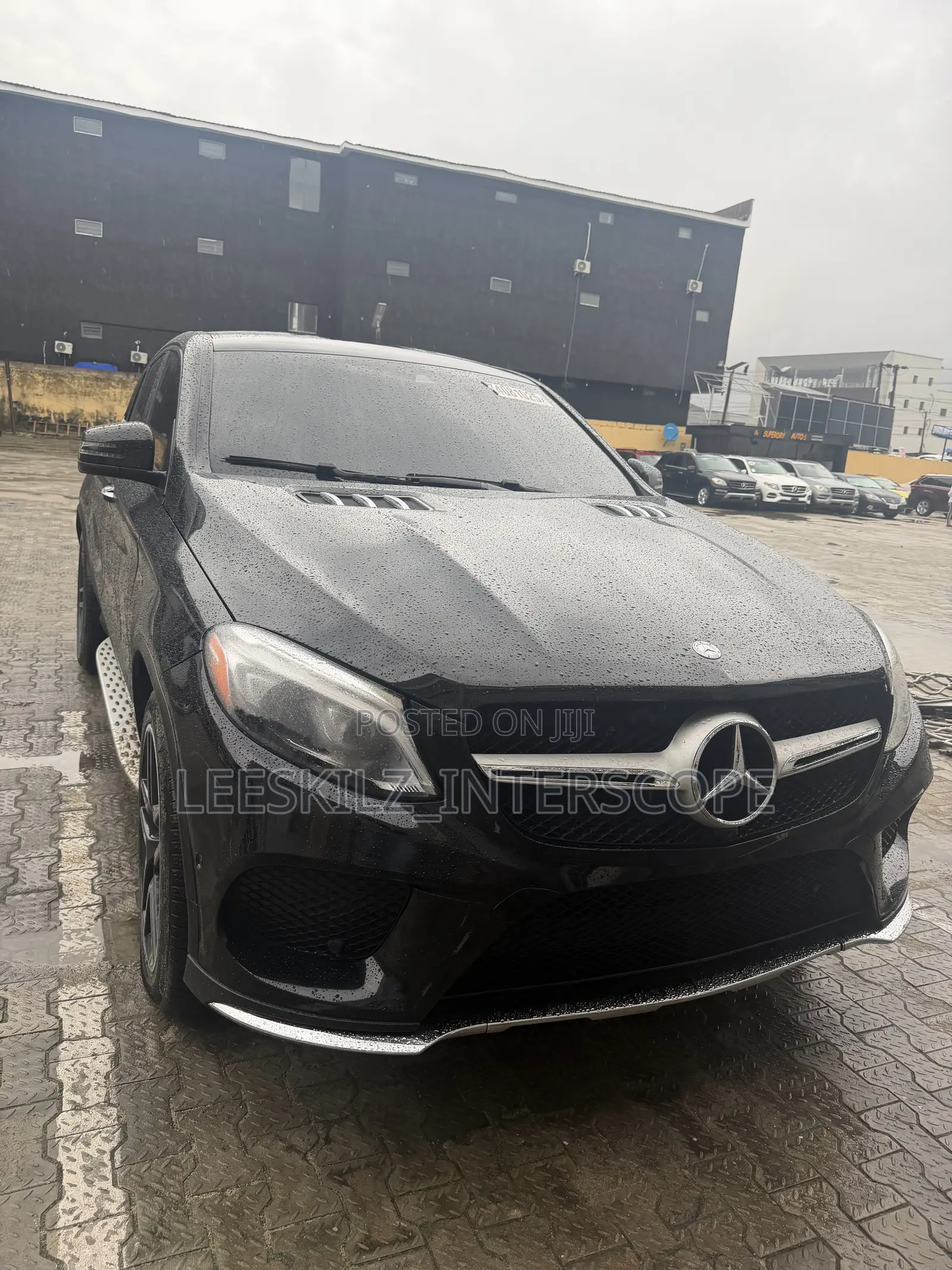 Mercedes-Benz GLE-Class AMG GLE 43 4MATIC 2017 Black