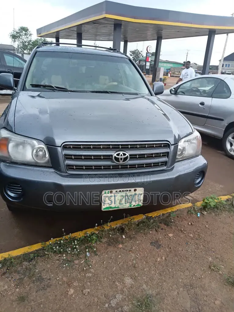 Toyota Highlander 2004 Gray