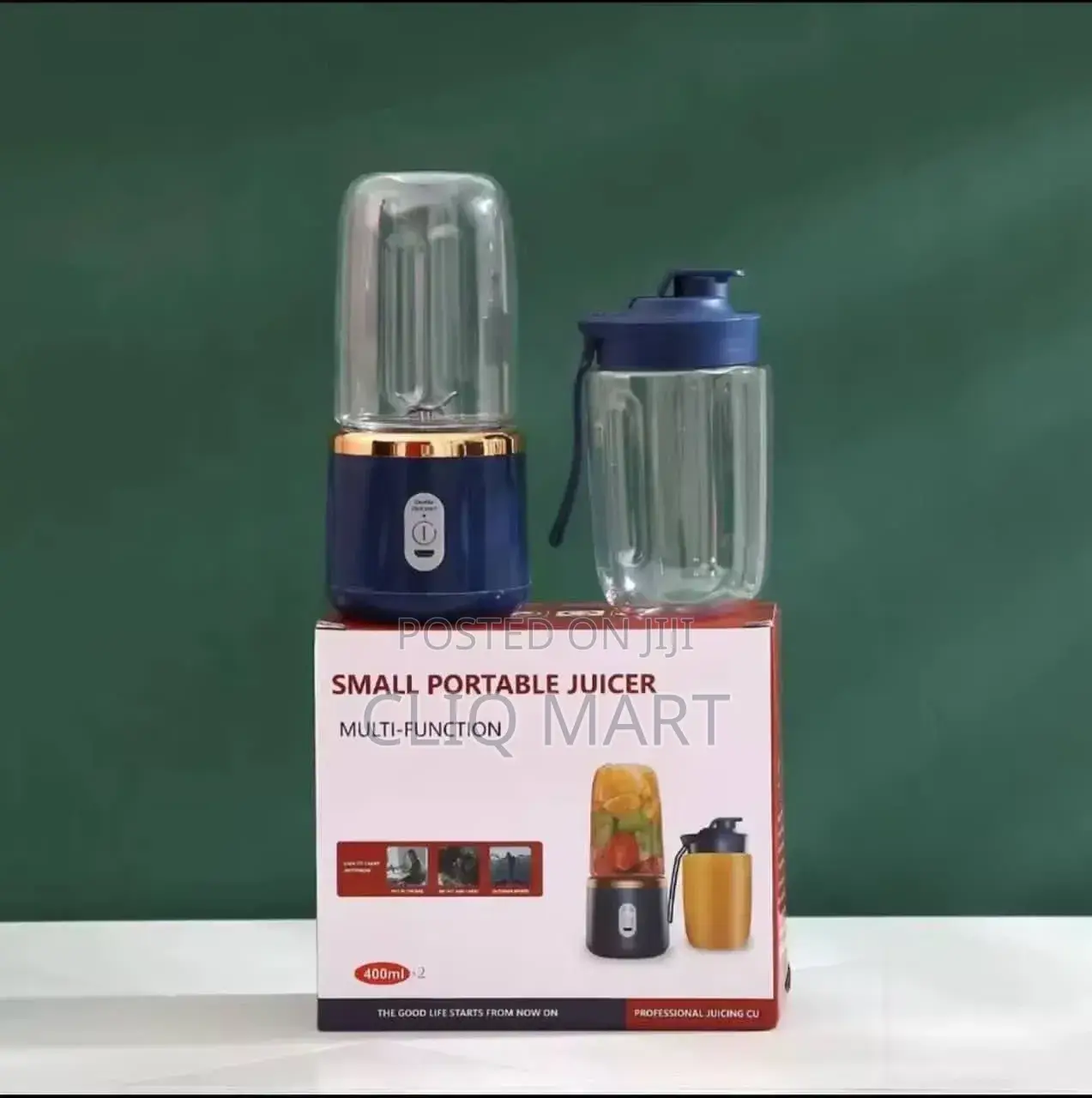 Portable Juicer Blender 400ml – Multi-Function Smoothie Maker With Cup
