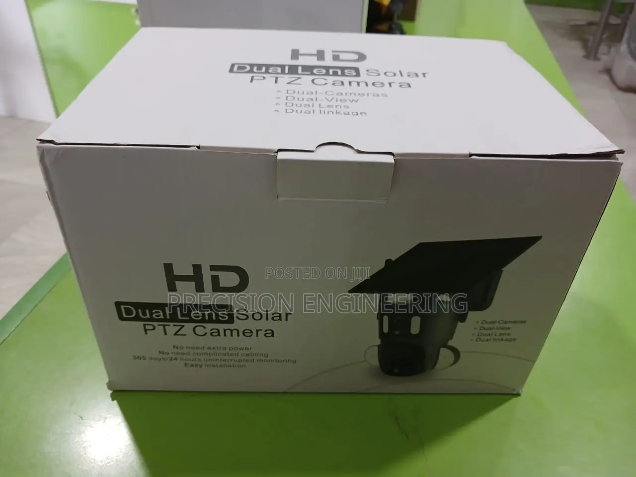 Ubox 4G Solar Dual Lens CCTV Security Camera (H32u-G-Eu)