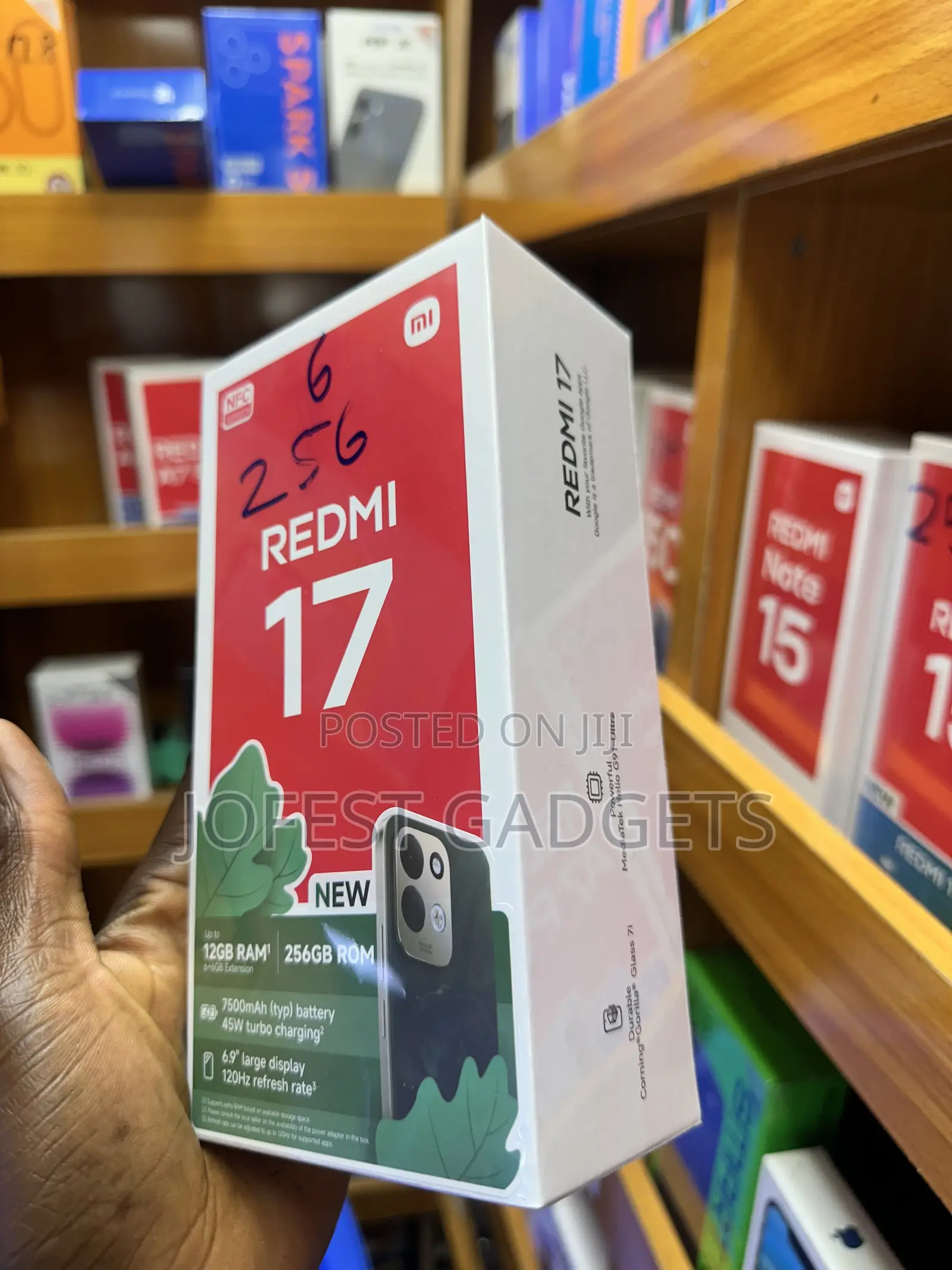 New Xiaomi Redmi 17 256 GB Black