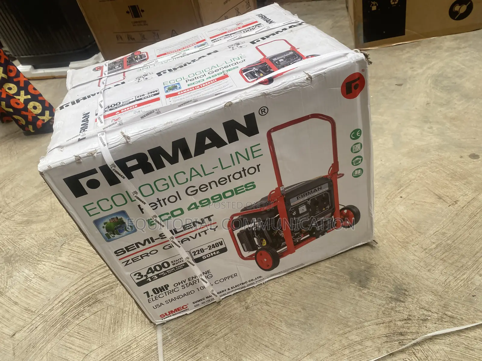 Brand New Firman ECO 4990ES 3.4KW Generator