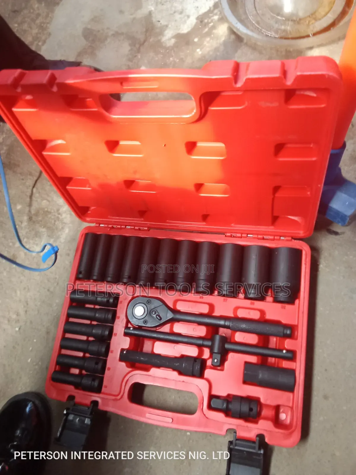 1/2" Deep Long Socket Set