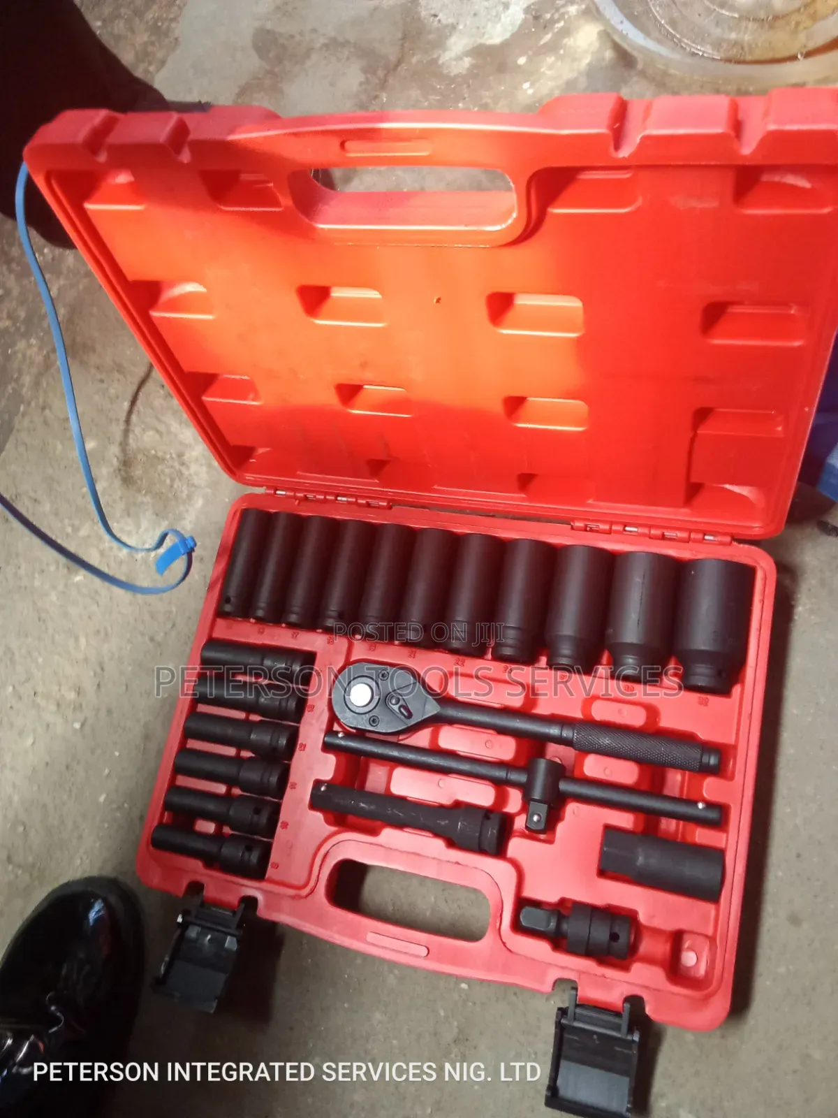 1/2" Deep Long Socket Set