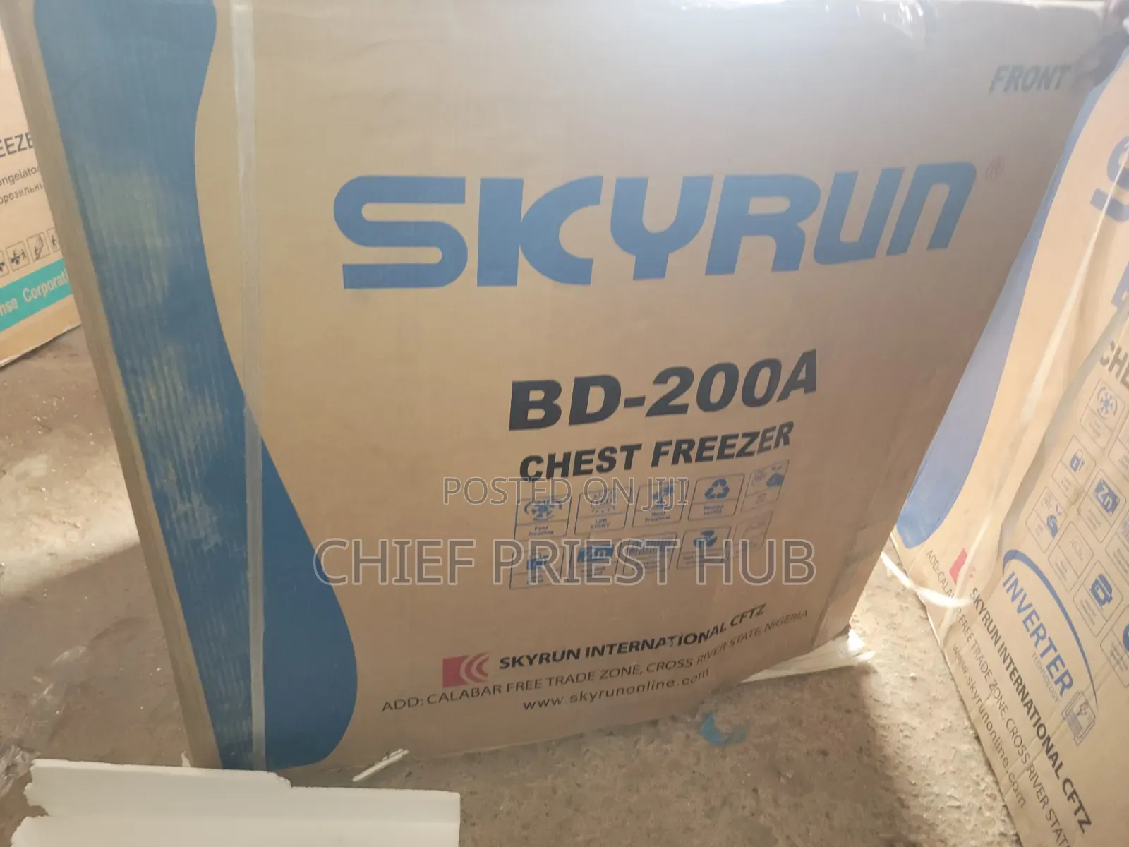 Skyrun 200L a Freezer