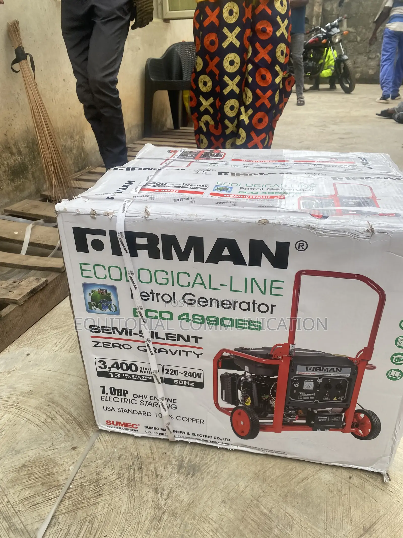 Firman 3400W Petrol Generator 220-240v