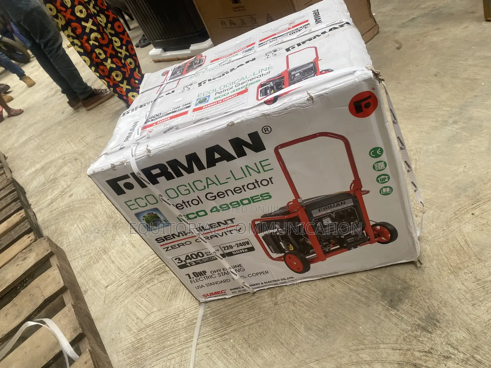 Firman 3400W Petrol Generator 220-240v