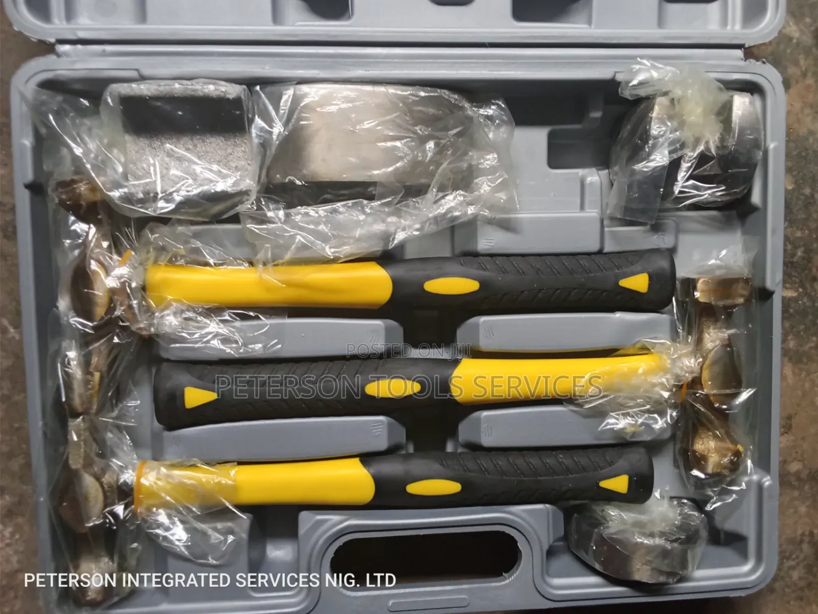 7pc Auto Body Repair Hammer and Dolly Set/Panel Biting Kit