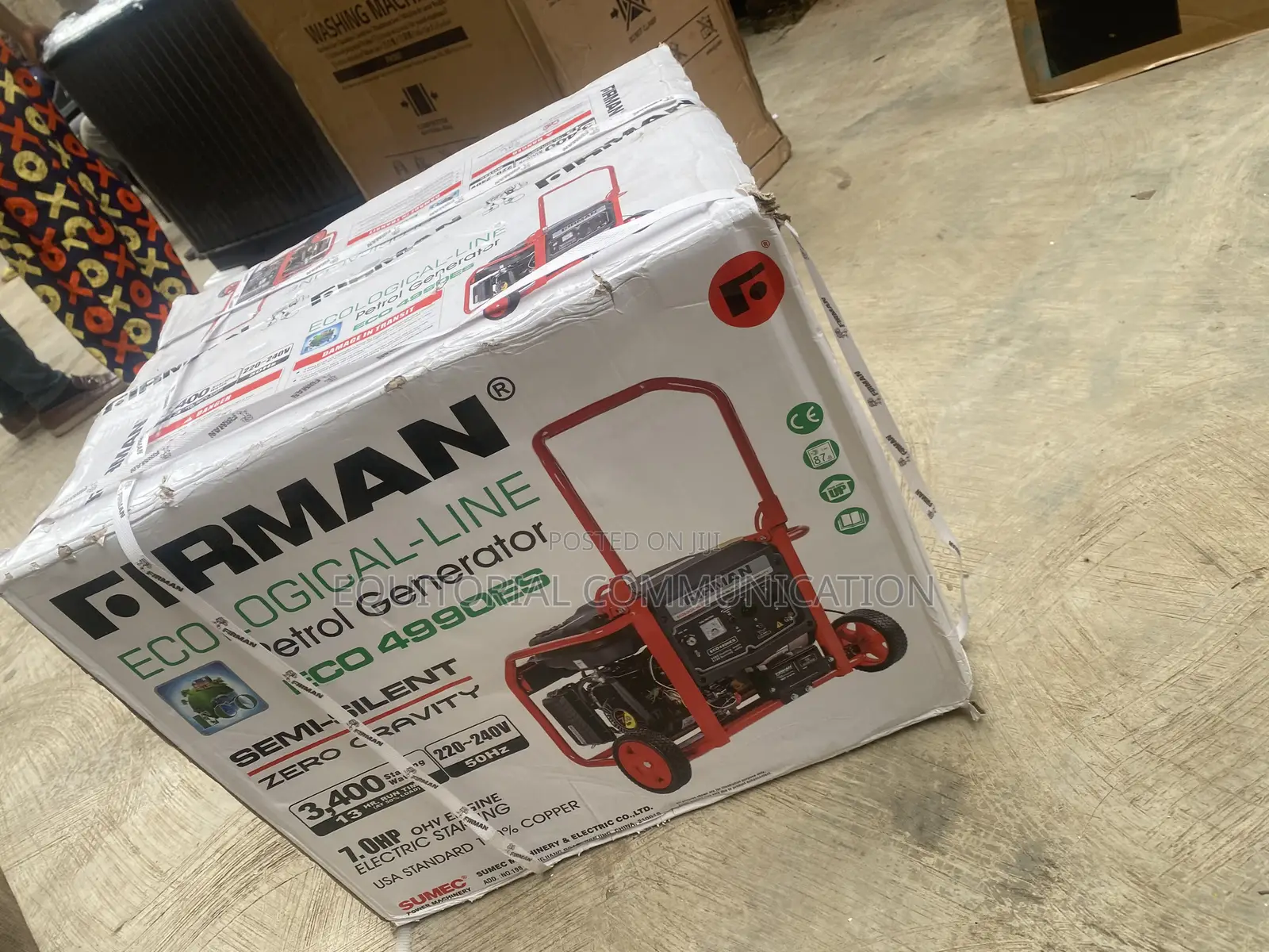 Original Firman ECO 4990ES Power Generator 3.4W