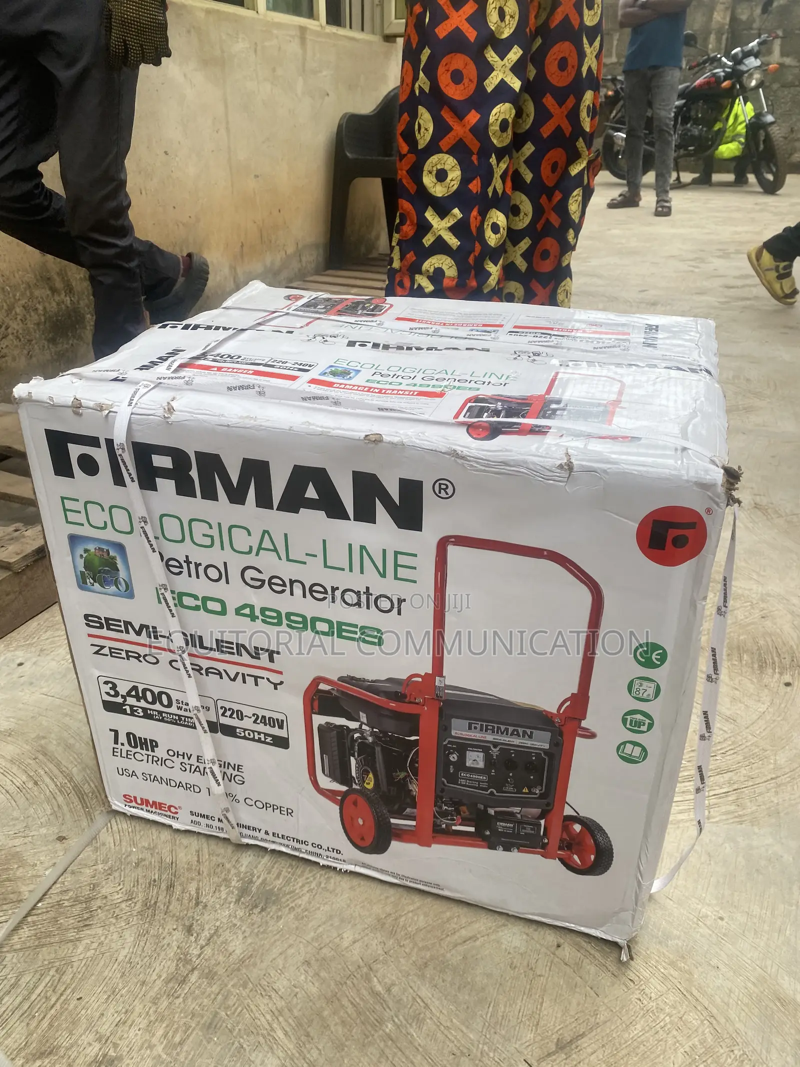 Original Firman ECO 4990ES Power Generator 3.4W