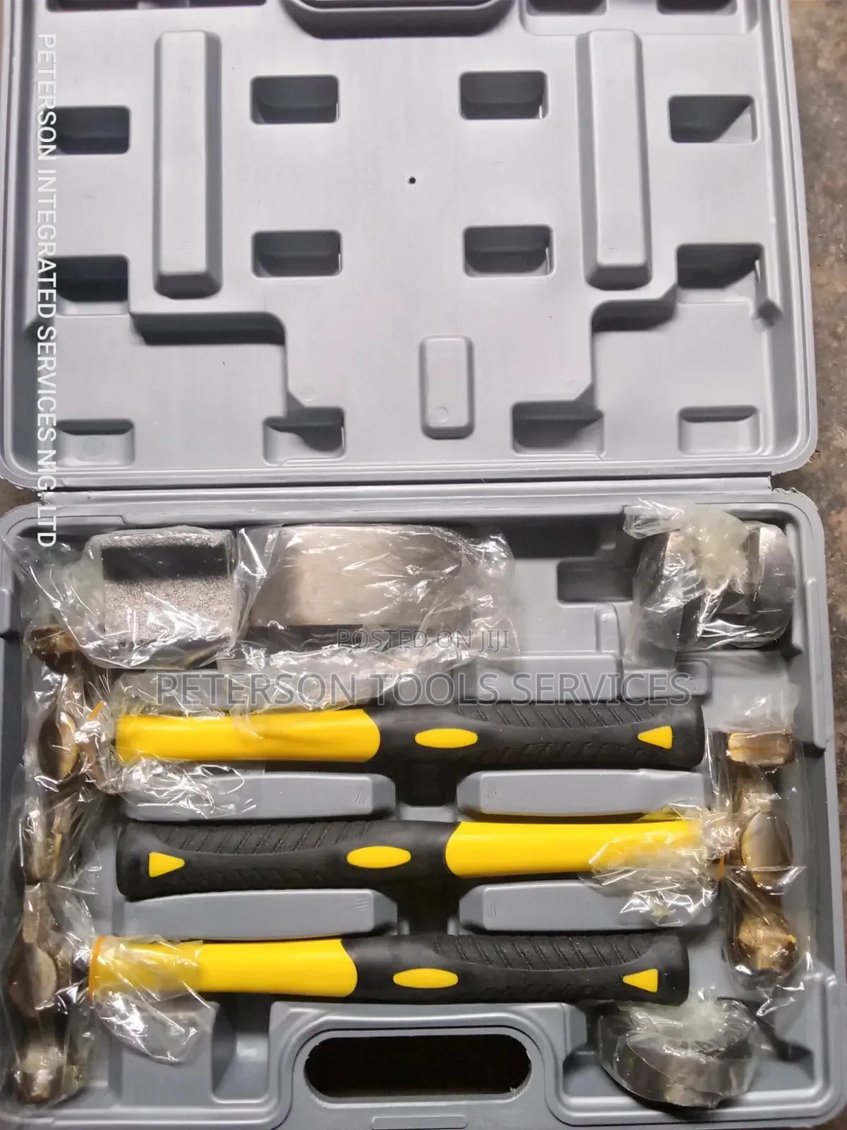 7pc Auto Body Repair Hammer and Dolly Set/Panel Biting Kit
