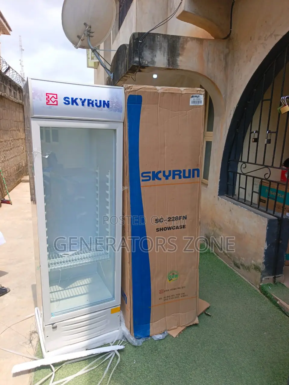 Skyrun 228L Office Display Refrigerator