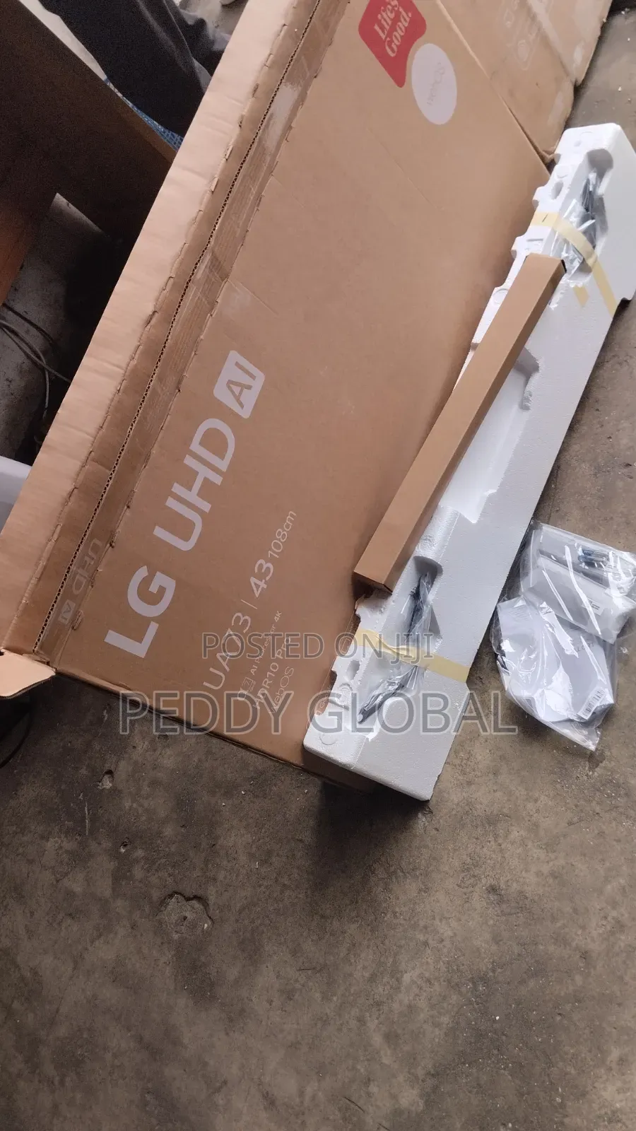 43 Inch LG UHD Ai Ua73 4k Smart TV Ai Magic Remote Hdr10 Webos25 2025
