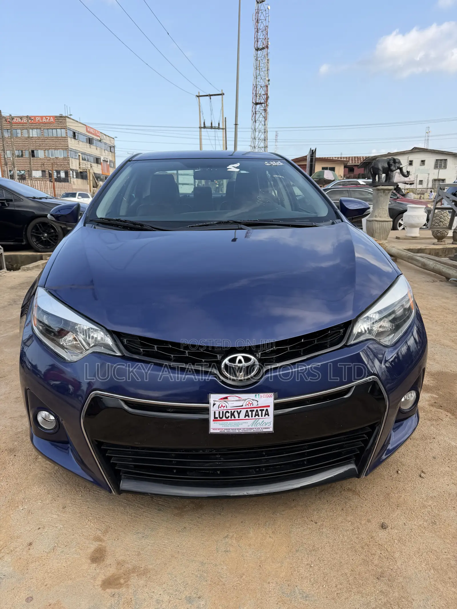 Toyota Corolla 2015 Blue